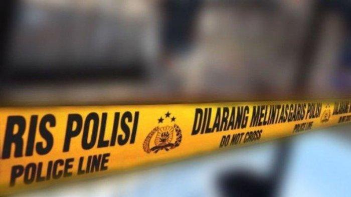 Iusutrasi garis polisi.