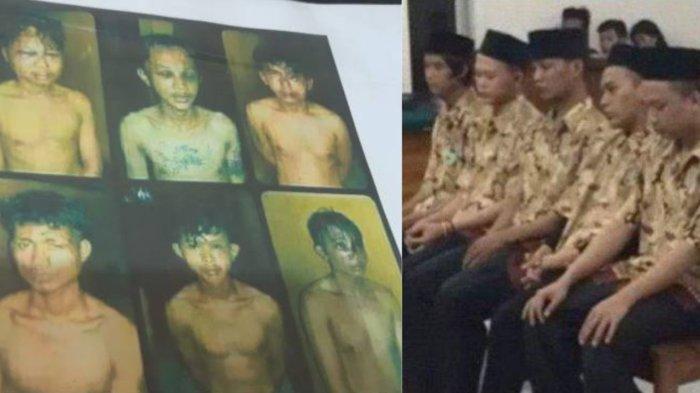 Foto babak belur para terpidana kasus Vina Cirebon tersebar luas.