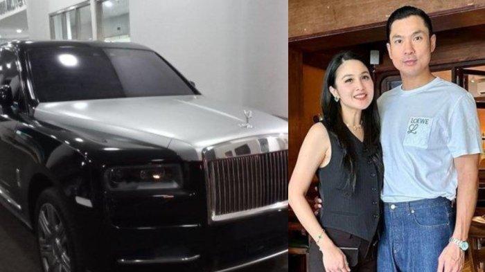 Penampakan mobil Rolls Royce milik tersangka kasus dugaan korupsi tata niaga komoditas timah wilayah Izin Usaha Pertambangan atau IUP PT Timah Tbk 2015-2022 yang juga suami artis Sandra Dewi disita Kejaksaan Agung RI, Senin (1/4/2024) malam.