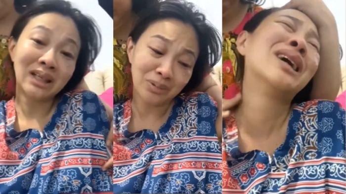 Foto Sherly Tjuanda yang histeris. Pengakuan Sherly Tjoanda Istri Benny Laos Soal Fasilitas RSUD Bobong Tak Layak 'Semuanya Tidak Ada'