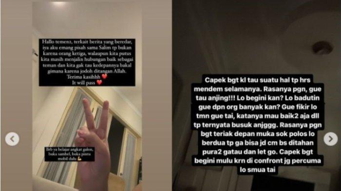 Unggahan Rachel Vennya di akun instagramnya.