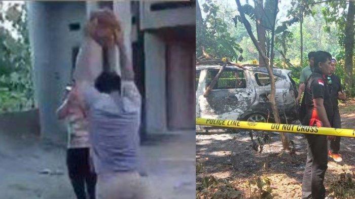 Satreskrim Polresta Pati menggelar olah TKP di lokasi amuk massa di Desa Sumbersoko, Kecamatan Sukolilo, Kabupaten Pati, Jawa Tengah, Jumat (7/6/2024).