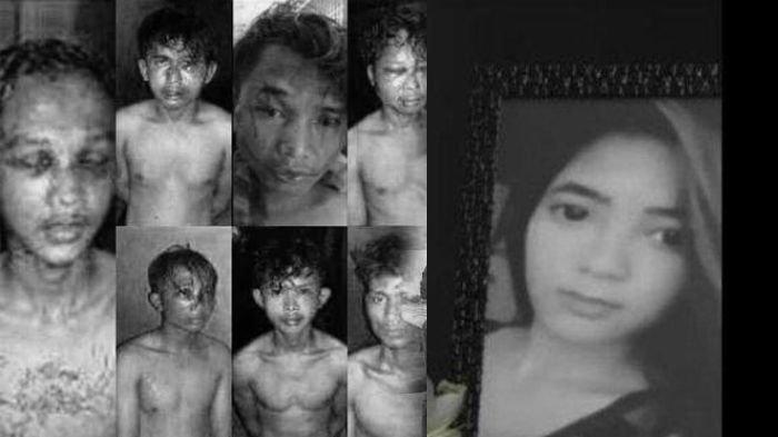 Kolase foto pelaku pembunuhan Vina (kiri) dan almarhumah Vina (kanan). Pekerjaan Pegi Selama Jadi Buron Kasus Pembunuhan Vina Cirebon