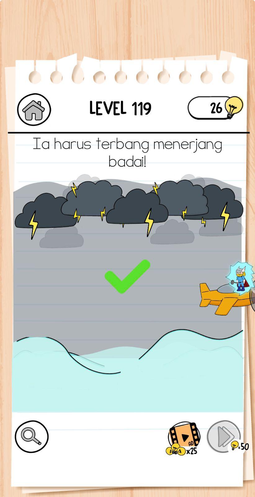 Ilustrasi Brain Test Level 119
