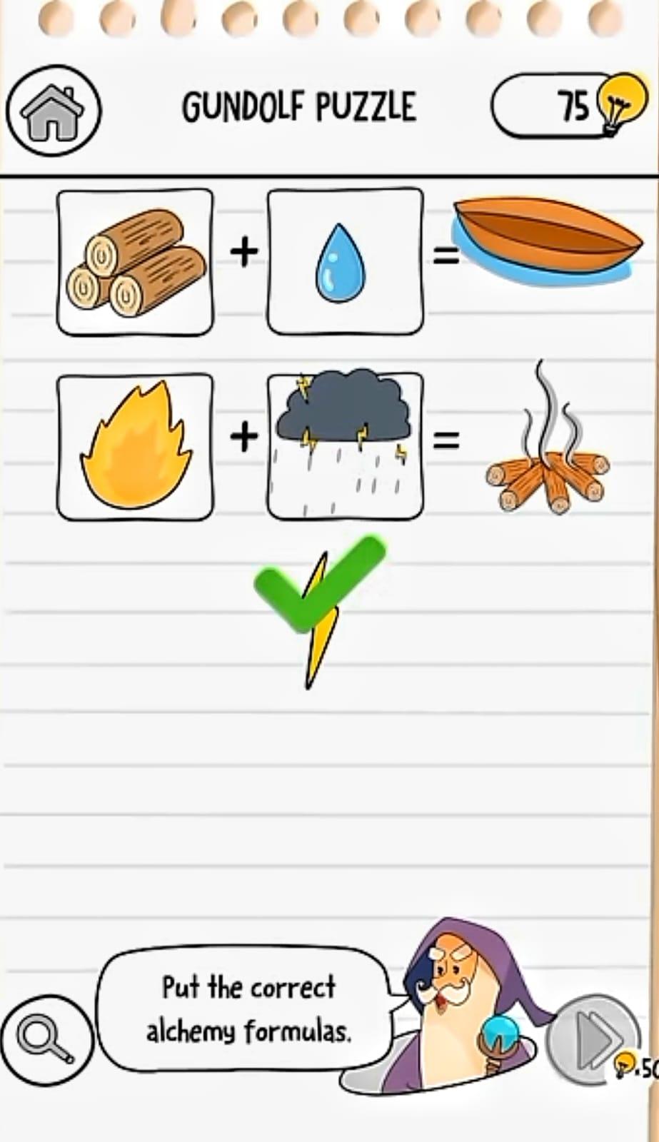 Ilustrasi kunci jawaban Game Brain Test 3 Tricky Quest Level 85