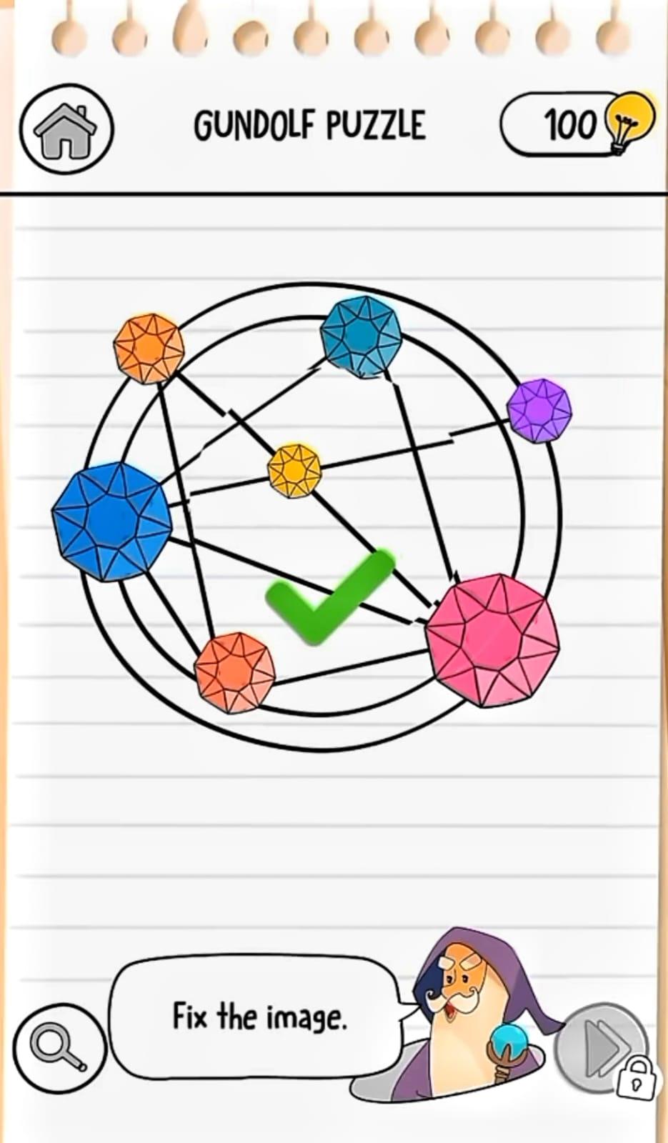 Ilustrasi kunci jawaban Game Brain Test 3 Tricky Quest Level 90