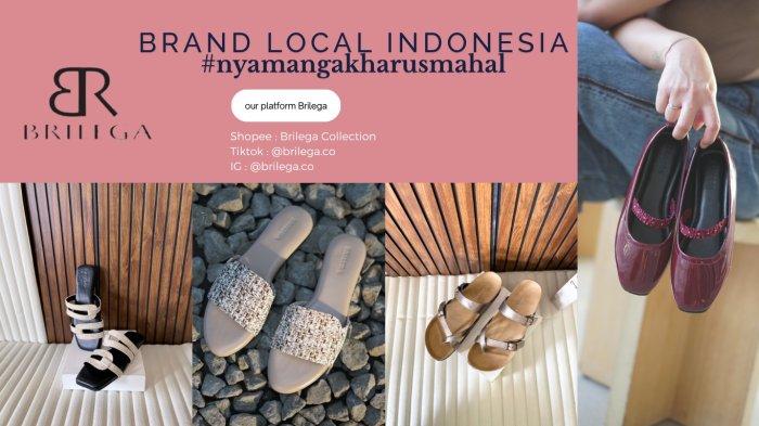 UMKM BOGOR - Sebuah brand bernama BRILEGA, yang secara konsisten menghadirkan sandal wanita yang nyaman dengan harga affordable.
