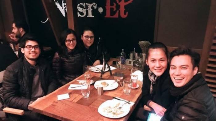 Baim Wong saat liburan ke Turki bersama adik-adik Paula Verhoeven