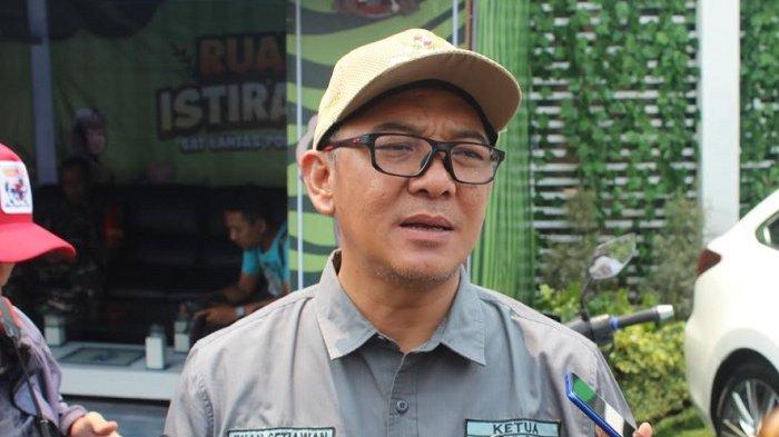 Bupati Bogor, Iwan Setiawan saat ditemui di Pos Polisi Gadog, Jalan Raya Puncak, Minggu (24/12/2023).