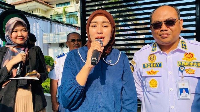 Direktur Utama Perumda Transpakuan Kota Bogor, Rachma Nissa yang sebut kenaikan penumpang
