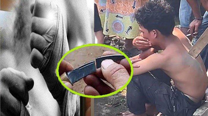 Duel Pemuda Mabuk VS Emak-emak Sakti di Bogor, Pelaku Babak Belur, Pisaunya Patah