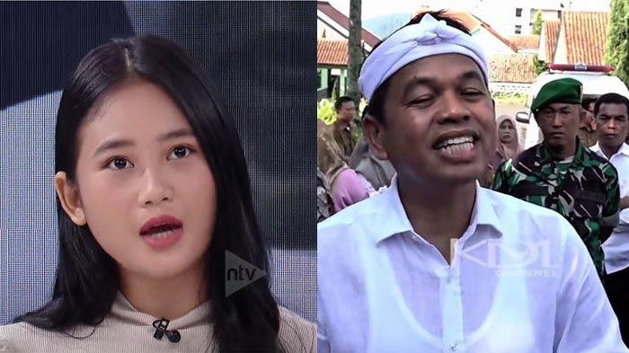 AURA CINTA & KDM - Gadis lulusan SMA, Aura Cinta yang beberapa waktu lalu viral berdebat dengan Gubernur Jawa Barat Dedi Mulyadi masih kekeh soal wisuda sekolah.