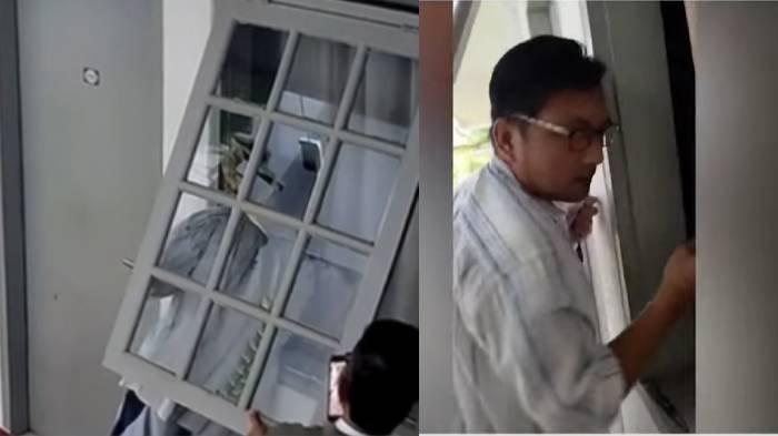 KEMATIAN DIPLOMAT - Gelagat Penjaga Kos Saat Buka Jendela Kamar Kos Diplomat Arya Daru,