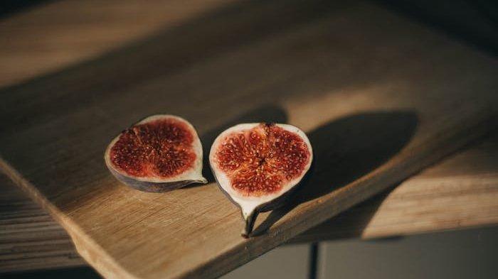 ILUSTRASI buah tin atau fig atau ara