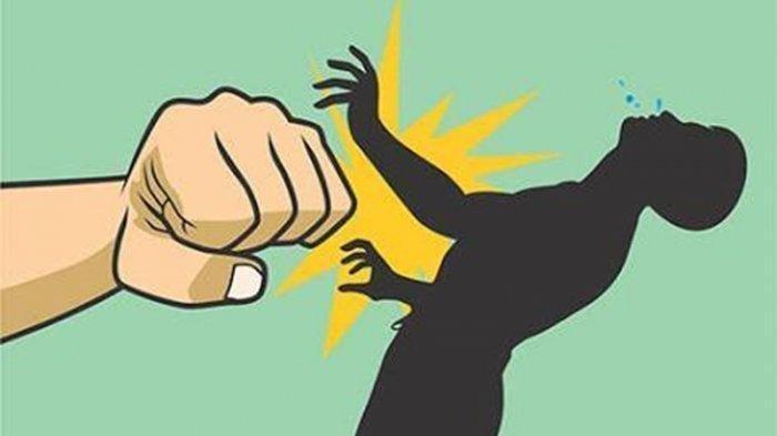 Aksi duel maut antar rekan berujung damai