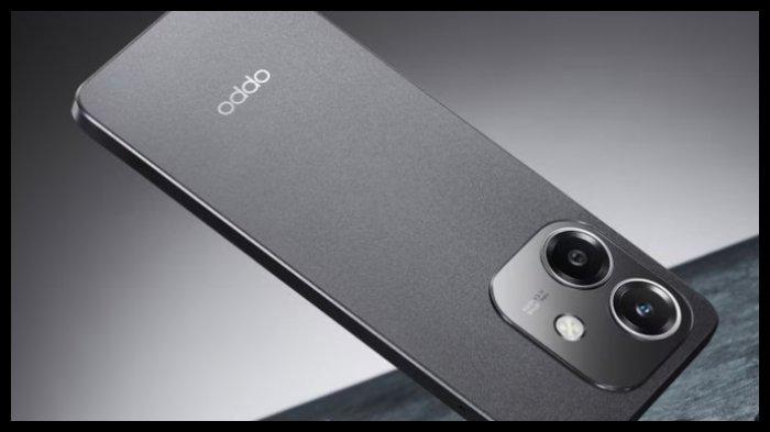 REKOMENDASI HP MURAH OPPO - Ilustrasi Oppo A3 NFC warna Sparkle Black.