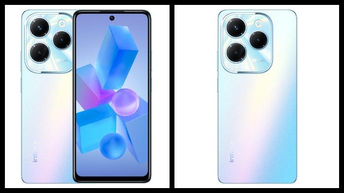 Infinix Hot 40 Pro warna Palm Blue