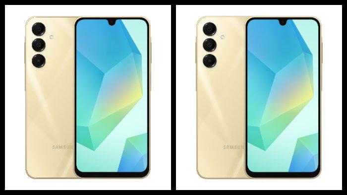 Kolase SAMSUNG GALAXY A16 5G warna Gold