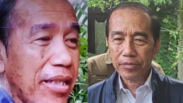KONDISI WAJAH JOKOWI - Kondisi Wajah Jokowi Diperbincang, Teman Roy Suryo Sarankan Minum Anti Depresan