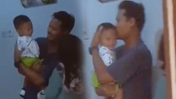 Momen Dian Ambil Hati Bayi tertukar