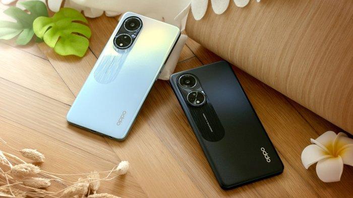 Oppo A98 5G varian warna Dreamy Blue dan Cool Black