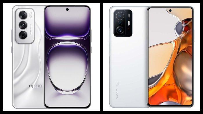 Oppo Reno12 5G dan Xiaomi Mi 11T Pro