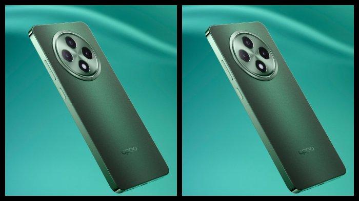 ILUSTRASI Oppo Reno12 F 4G warna Olive Green