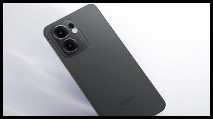 HP OPPO - Ilustrasi Oppo Reno13 F 4G warna Graphite Grey