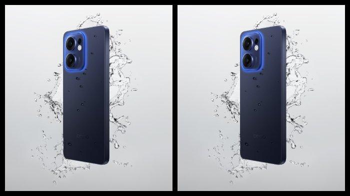 Oppo Reno13 F 5G warna Luminous Blue