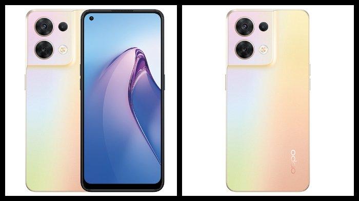 Oppo Reno8 5G warna Gold