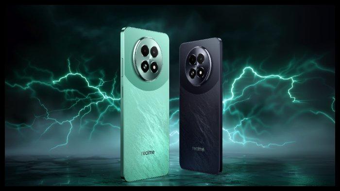 Realme 13 5G warna Speed Green dan Dark Purple