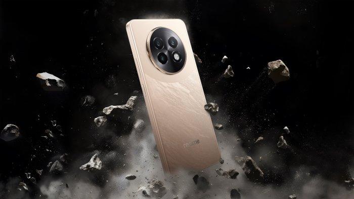 Realme 13 Plus 5G warna Victory Gold