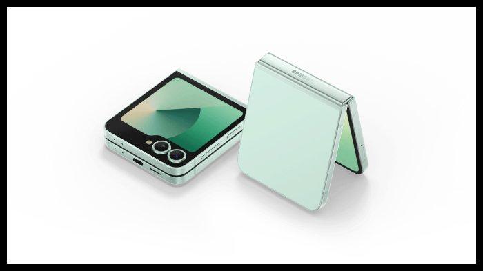 Samsung Galaxy Z Flip6 warna Mint
