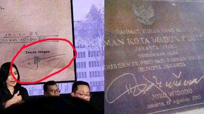 TANDA TANGAN JOKOWI - Setelah hasil penyelidikan bareskrim terkait ijazah Jokowi diungkap ke publik, sejumlah temuan baru muncul. Salah satunya adalah tanda tangan Jokowi di kertas pembayaran SPP yang diperlihatkan Bareskrim.