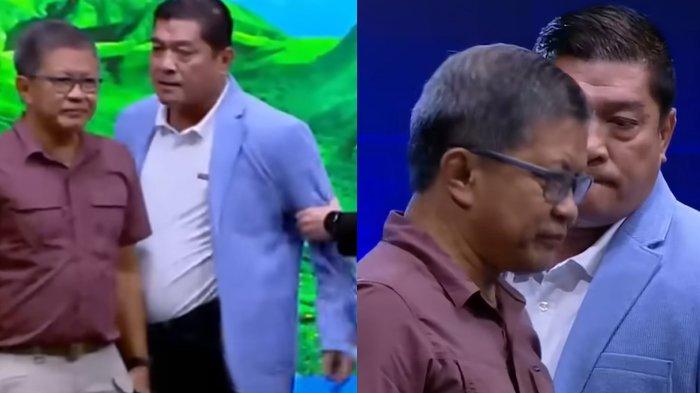 Sikap Santai Rocky Gerung Hadapi Silfester Matutina yang Emosi