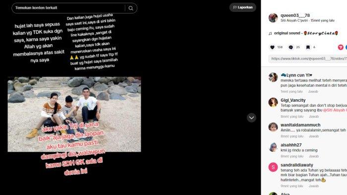 Siti TKI Sumpahi Orang yang hujat jualan Sha Wang