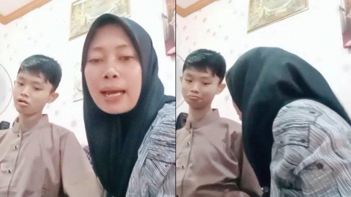 Mantan TKI Taiwan, Siti Aisah akan memperlihatkan bagaimana jadinya jika Sha Wang (26) tanpa dirinya.