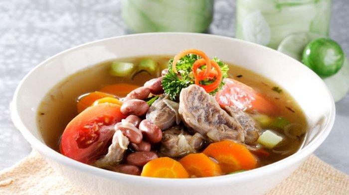 Sop Daging Kacang Merah