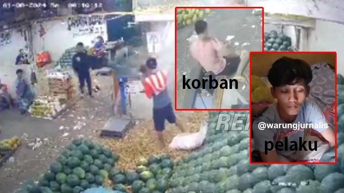 Sosok Pedagang Semangka yang Dibacok di Pasar Kramat Jati, Ramai Disebut Perebut Istri Orang : Kasus Lama