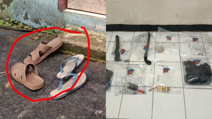 Dokumentasi Polisi terkait kasus tewasnya siswa SMK diduga dibunuh di Ciomas, Kabupaten Bogor pada Jumat (29/11/2024).