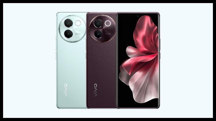 Vivo V30e 5G warna Giri Merah dan Banyu Biru