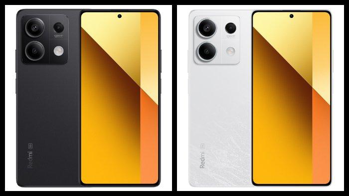 Xiaomi Redmi Note 13 5G warna Graphite Black dan Arctic White