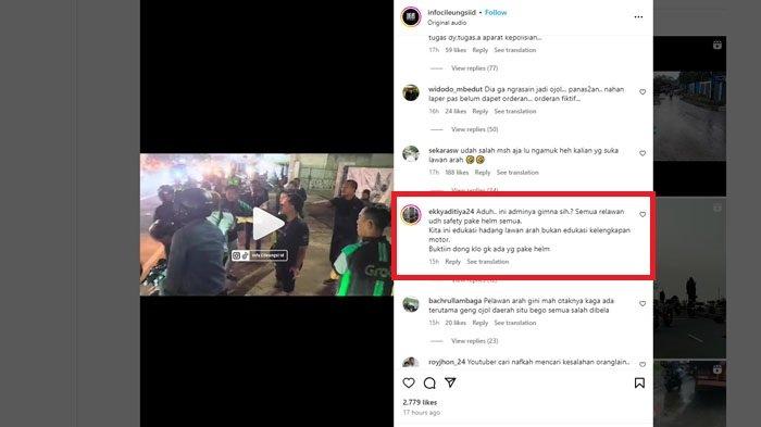 Youtuber Laurend Hutagalung tak membantah timnya ada yang tidak memakai spion saat ribut dengan driver ojol Bogor.