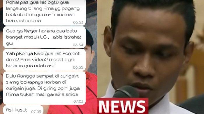 Curhat Agus Triono, mantan pegawai Kafe Olivier TKP pembunuhan Mirna Salihin viral. Agus heran kenapa banyak orang kini membela Jessica Wongso