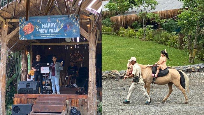 TEMPAT WISATA BOGOR - Aktivitas di KM Zero Resort Sentul Bogor. Pengunjung bisa menikmati langsung live musik yang diadakan setiap harinya, dan melakukan aktivitas outdoor seperti berkuda sambil menikmati keindahan alam.
