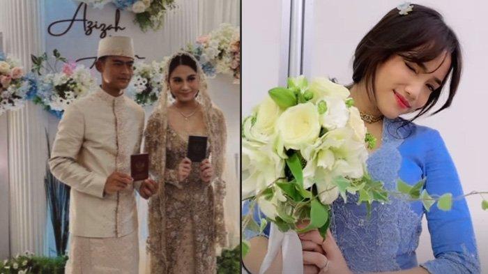 Momen bahagia pernikahan Pratama Arhan, terkuak mas kawin untuk Azizah Salsha. Fuji dapat 'pertanda' bakal segera nyusul sahabatnya untuk menikah