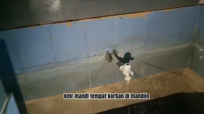 Bak mandi yang dikuras Danu dan Banpol pasca kasus Subang