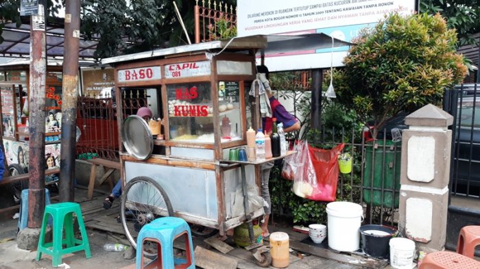 Bakso capil di Jalan Pandu Raya, depan kantor Disdukcapil Kota Bogor