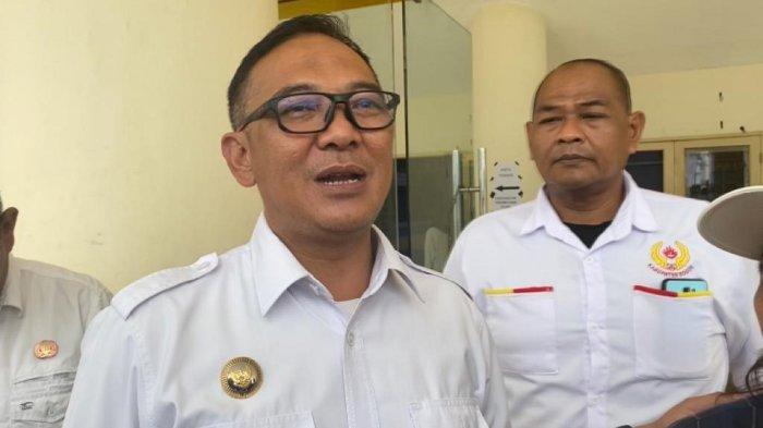 Bupati Bogor, Iwan Setiawan minta warga tidak panik dengan cacar monyet, Rabu (22/11/2023). (Muamarrudin Irfani)