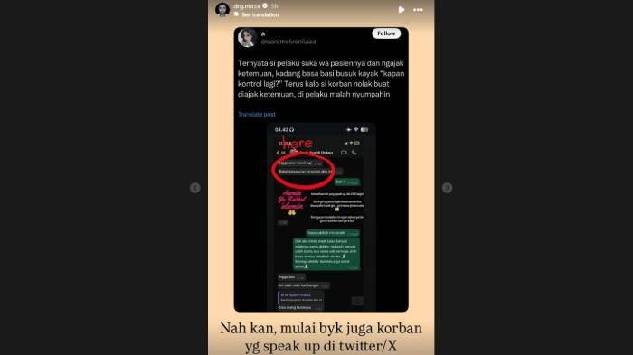 PLAYING VICTIM DOKTER KANDUNGAN GARUT - Tak hanya diduga melakukan pelecehan seksual, dokter kandungan yang viral di garut juga kerap bersikap tak wajar.